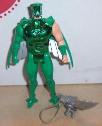 Thumbnail of 1986 Kenner Silverhawks Flashback w/Backlash Figure Complete