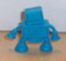 Thumbnail of M.U.S.C.L.E. Kinnikuman Figure #138 Dinky Data Dookie Blue Vintage 80's