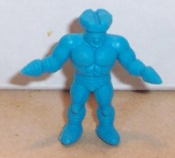 Thumbnail of M.U.S.C.L.E. Kinnikuman Figure #149 Screwball - New Hands Version Blue 80's
