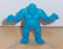 Thumbnail of M.U.S.C.L.E. Kinnikuman Figure #75 Pudgy Blue Vintage 80's