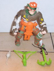 Thumbnail of 1989 TMNT Rat King 100% Complete Figure Teenage Mutant Ninja Turtles