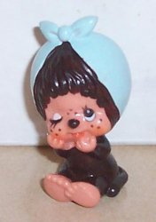 Thumbnail of monchhichi Pvc Figure Bandana SEKIGUCHI Vintage 70's Rare