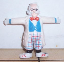 Thumbnail of Mcdonalds Professor PVC Figure Vintage 90's