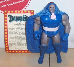 Thumbnail of KENNER SUPER POWERS DARK SEID action Figure Complete with Bio Card HTF