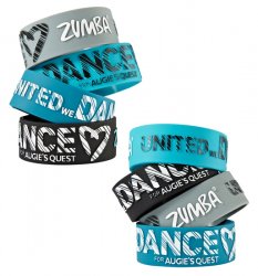 Thumbnail of    United We Dance Rubber Bracelets 8-Pack
