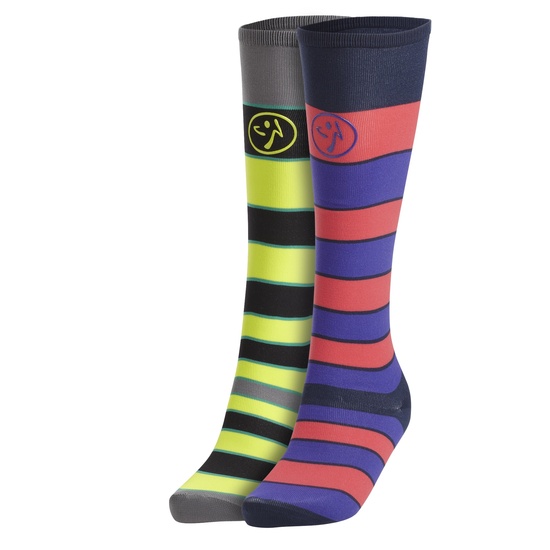 Zumba Fitness Socken Socks Zubehör Accessoires *NEU* 2 Paar Gr 36-40 *TOP* 