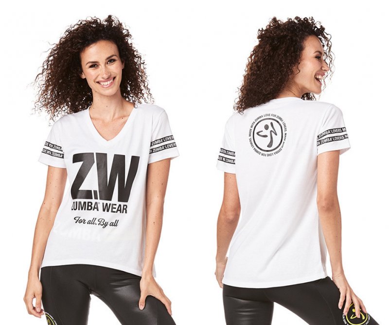 Zumba For All By All Top - Wear It Out White