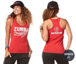 Zumba racerback tops hotsell