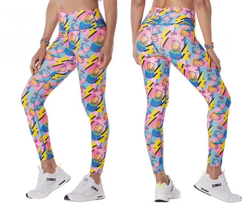 Zumba X Hello Kitty & Friends Ankle Leggings - Mell-Oh Yellow