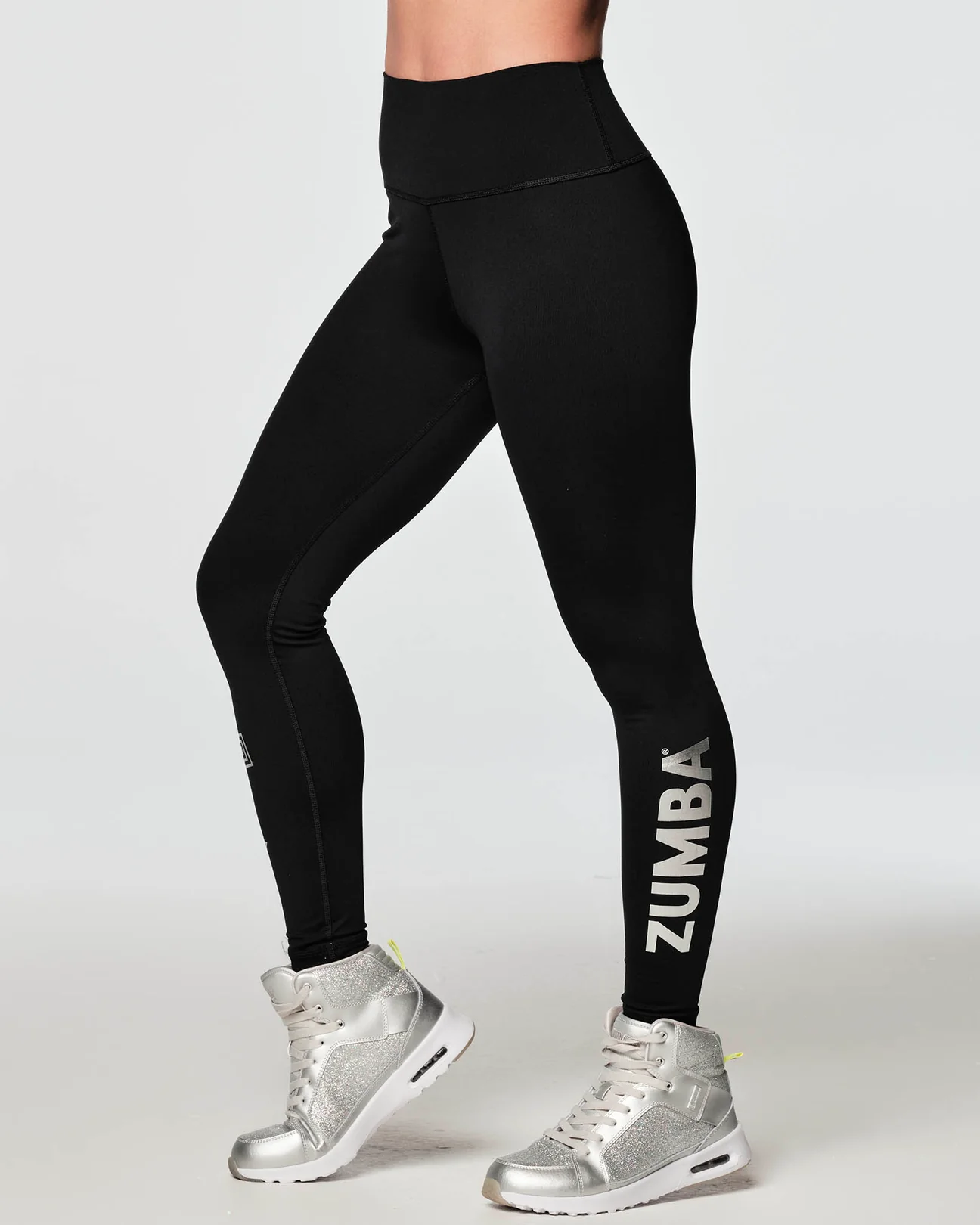 Zumba Glam Capri Leggings size XS & S - Bold Black