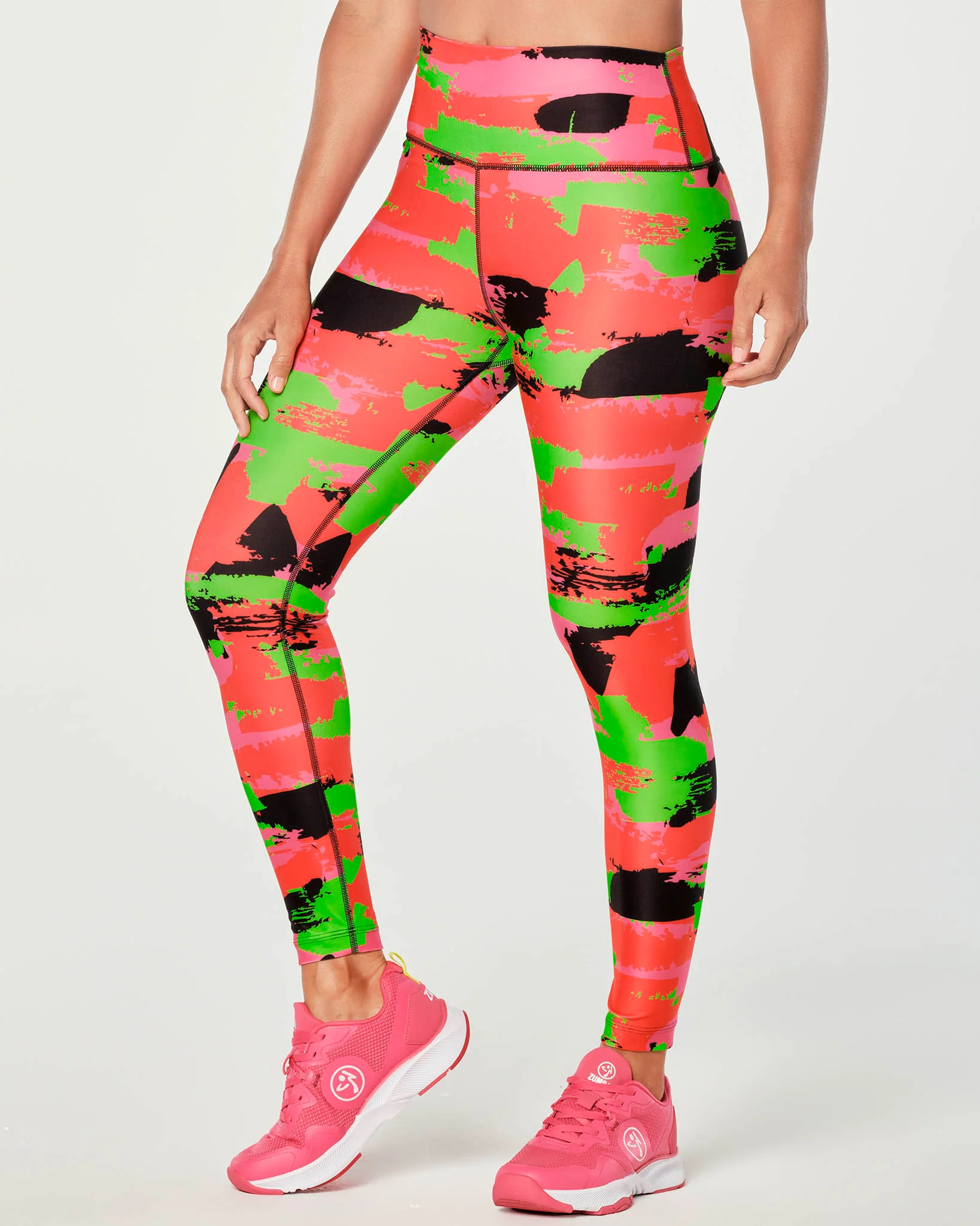 Zumba Spirit High Waisted Ankle Leggings