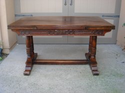Thumbnail of 17th century design oak dining table