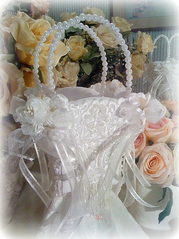 Thumbnail of Bridal Elegance Flower Girl Basket