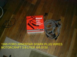Thumbnail of 1995 FORD WINDSTAR 3.8 SPARK PLUG WIRES