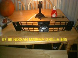 Thumbnail of 1997-1999 NISSAN MAXIMA GRILLE