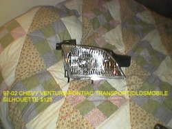 Thumbnail of 1997-2005 CHEVROLET VENTURE RIGHT HEADLIGHT