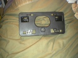 Thumbnail of 1996-1997 honda accord licence plate bracket