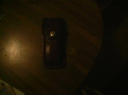 Thumbnail of shroeder knife leather hoister