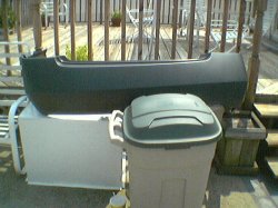 Thumbnail of 2003 honda accord 4dr rear bumper cover