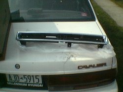 Thumbnail of 1990-1991 honda accord grille w/moulding