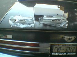 Thumbnail of 1994-1997 acura integra clear park lamps