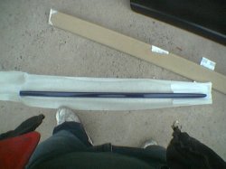 Thumbnail of 2003 honda civic 4dr left front door MOULDING