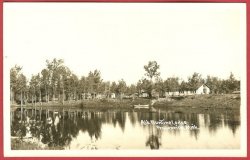 Thumbnail of Prudenville Mi Postcard Al's Hunting Lodge RPPC BJs
