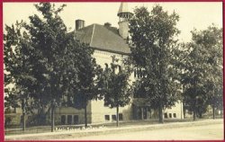 Thumbnail of Manton Mi Postcard Public School Michigan RPPC