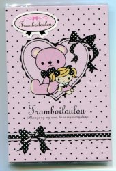 Thumbnail of Sanrio Framboiloulou 3 Design Post-it Note Sticky Note #1 (MP0116)