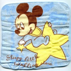 Thumbnail of Disney Baby Mickey Face Towel Wash Cloth (T0012) 