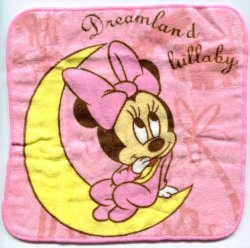 Thumbnail of Disney Baby Minnie Face Towel Wash Cloth (T0013) 