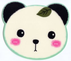 Thumbnail of Panda Die Cut Mouse Pad #1 (S0294) 