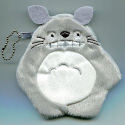 Thumbnail of Totoro Plush Coin Purse Bag #1 (A0661) 