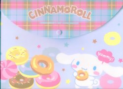 Thumbnail of Sanrio Cinnamoroll A4 Plastic File Folder Bag #6 
