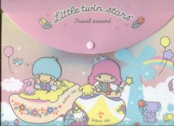 Thumbnail of Sanrio Little Twin Stars A4 Plastic File Folder Bag #6 