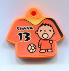 Thumbnail of Sanrio Minna No Tabo T-Shirt Shape Key Cap Keychain #13