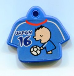 Thumbnail of Sanrio Minna No Tabo T-Shirt Shape Key Cap Keychain #16