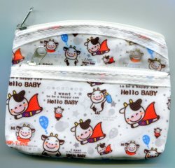 Thumbnail of Hello Baby Cow Coin Purse Bag #1 (A0679) 