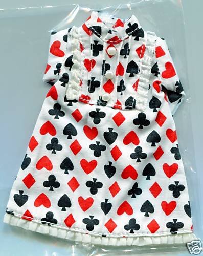 Thumbnail of Sugar Mag Blythe / Pullip Poker Pattern Dress #1 (CB0019) 