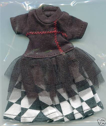 Thumbnail of Sugar Mag Blythe / Pullip Black Lace Dress #2 (CB0020) 