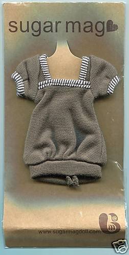 Thumbnail of Sugar Mag Blythe / Pullip Brown Top Dress #1 (CB0028) 