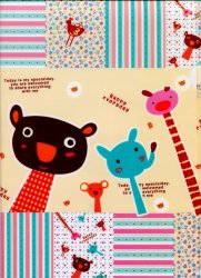 Thumbnail of Colorful Animal A4 Plastic File Folder #6 (Bear)