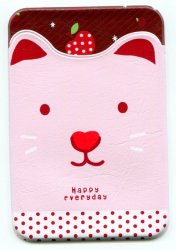 Thumbnail of Cute Animal 2 Pocket Card Case #1 (Dog) (SC0217)