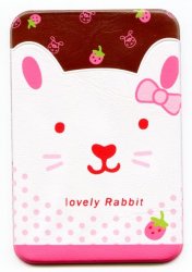 Thumbnail of Cute Animal 2 Pocket Card Case #5 (Rabbit) (SC0221) 