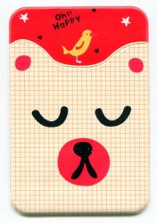 Thumbnail of Cute Animal 2 Pocket Card Case #8 (Bear) (SC0224) 