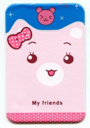 Thumbnail of Cute Animal 2 Pocket Card Case #9 (Dog) (SC0225) 