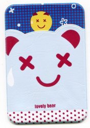 Thumbnail of Cute Animal 2 Pocket Card Case #10 (Bear) (SC0226) 