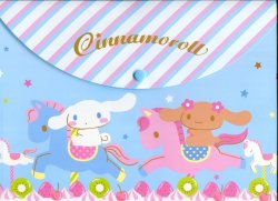 Thumbnail of Sanrio Cinnamoroll A4 Plastic File Folder Bag #7