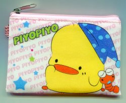 Thumbnail of Piyo Piyo Chicken Shiny Coin Purse Bag #1 (AC0087)