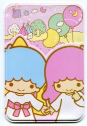 Thumbnail of Sanrio Little Twin Stars 2 Pocket Card Case #2 (SC0244) 